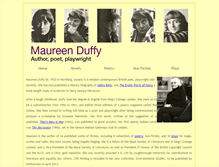 Tablet Screenshot of maureenduffy.co.uk
